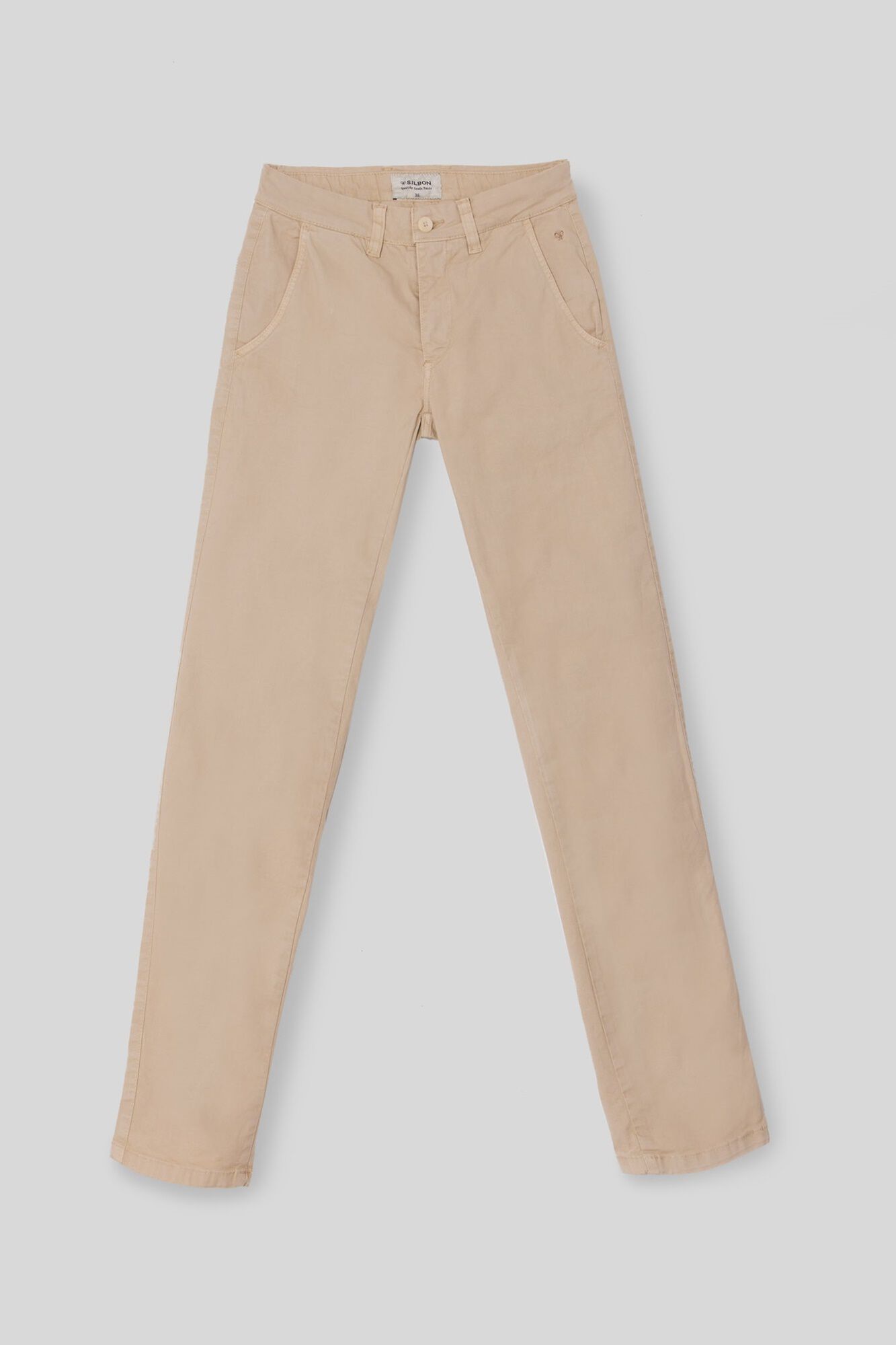 Silbon Pantal&oacute;n sport chino casual beige Beige
