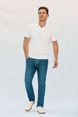Cortefiel Regular fit jeans Blue