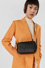 Tous La Rue black crossbody reporter bag Black