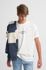 Silbon Camiseta special fit classic heritage Beige