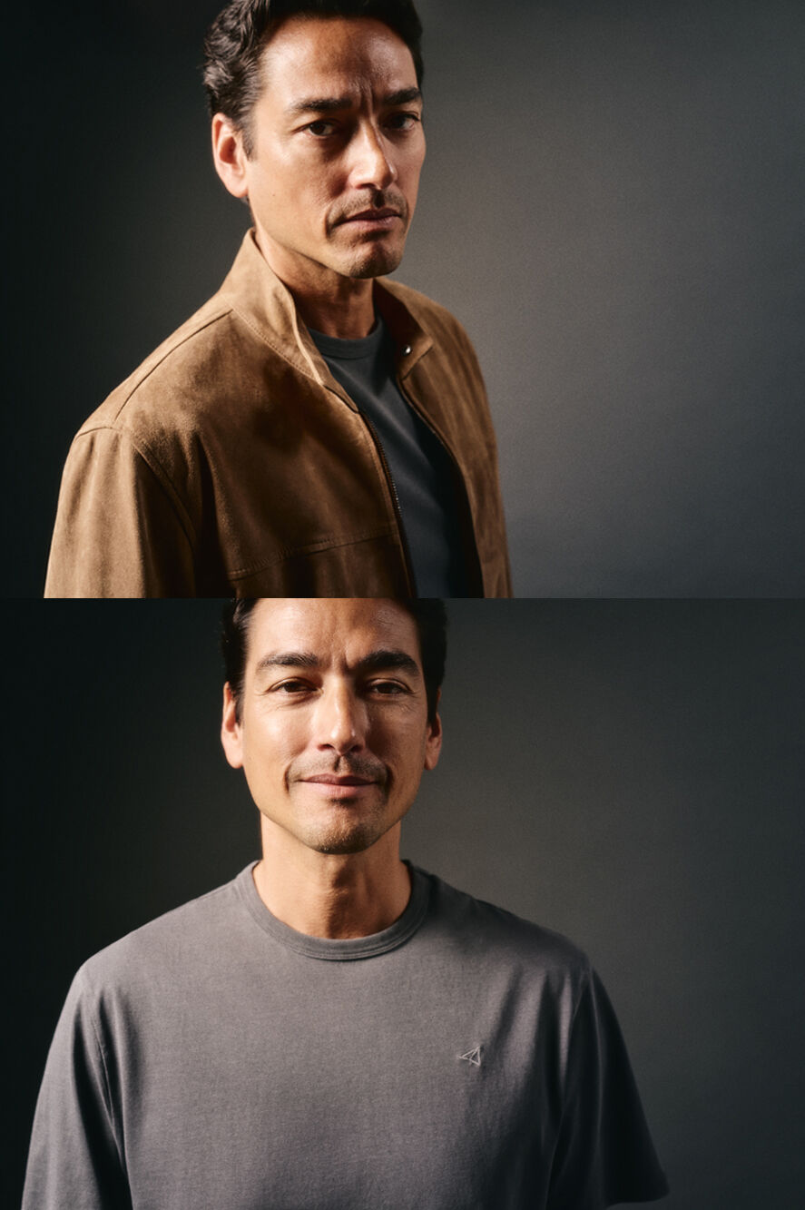 OOTO Camiseta b&aacute;sica com bordado de avi&atilde;o Cinzento