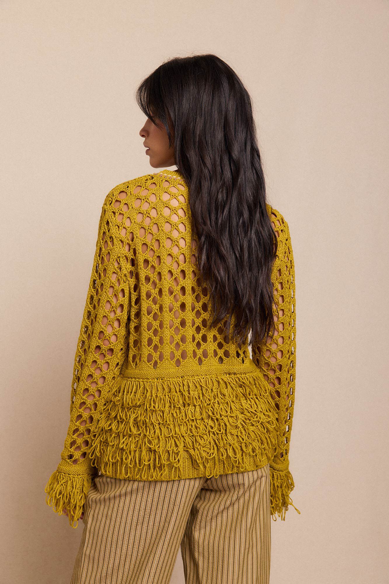 Slowlove Jersey lima flecos Verde