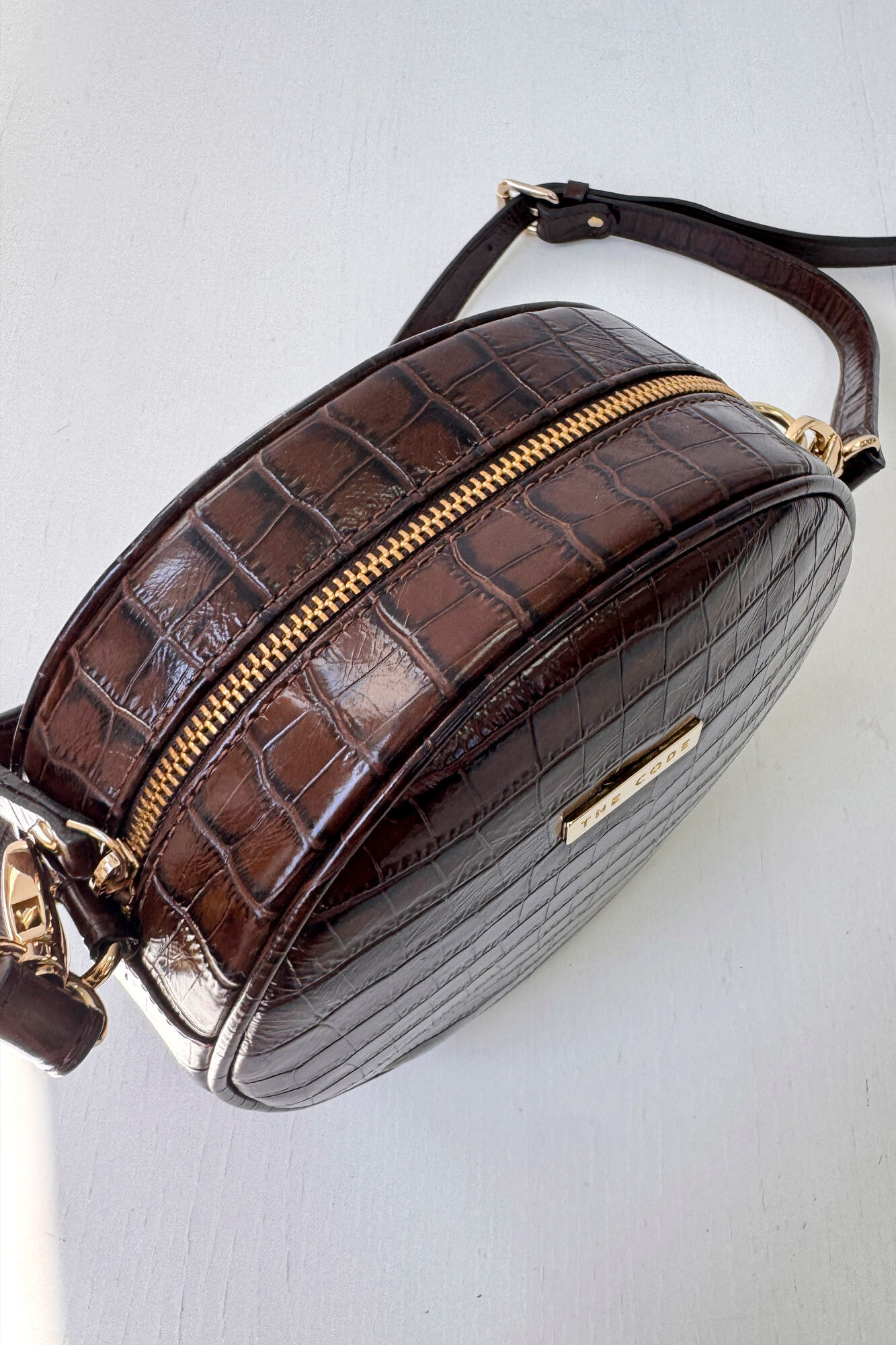 The Code Bolsa de ombro Olympia Coco Chocolate Castanho