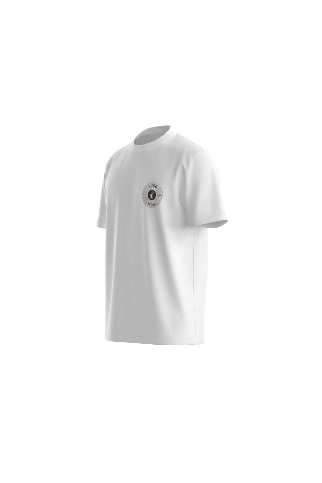 HUGO T-shirt de manga curta Branco