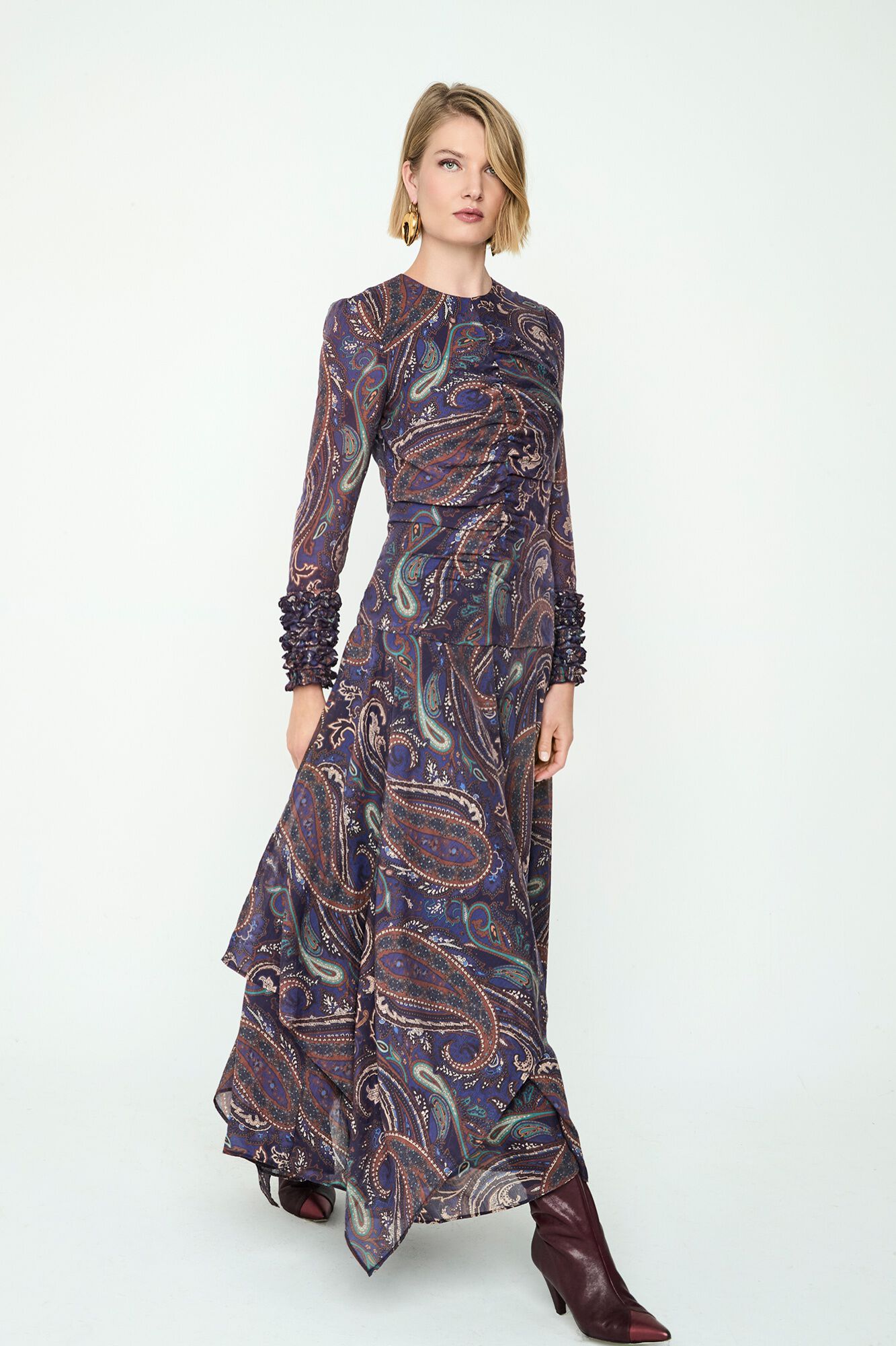 Panambi Printed dress Jony Purple