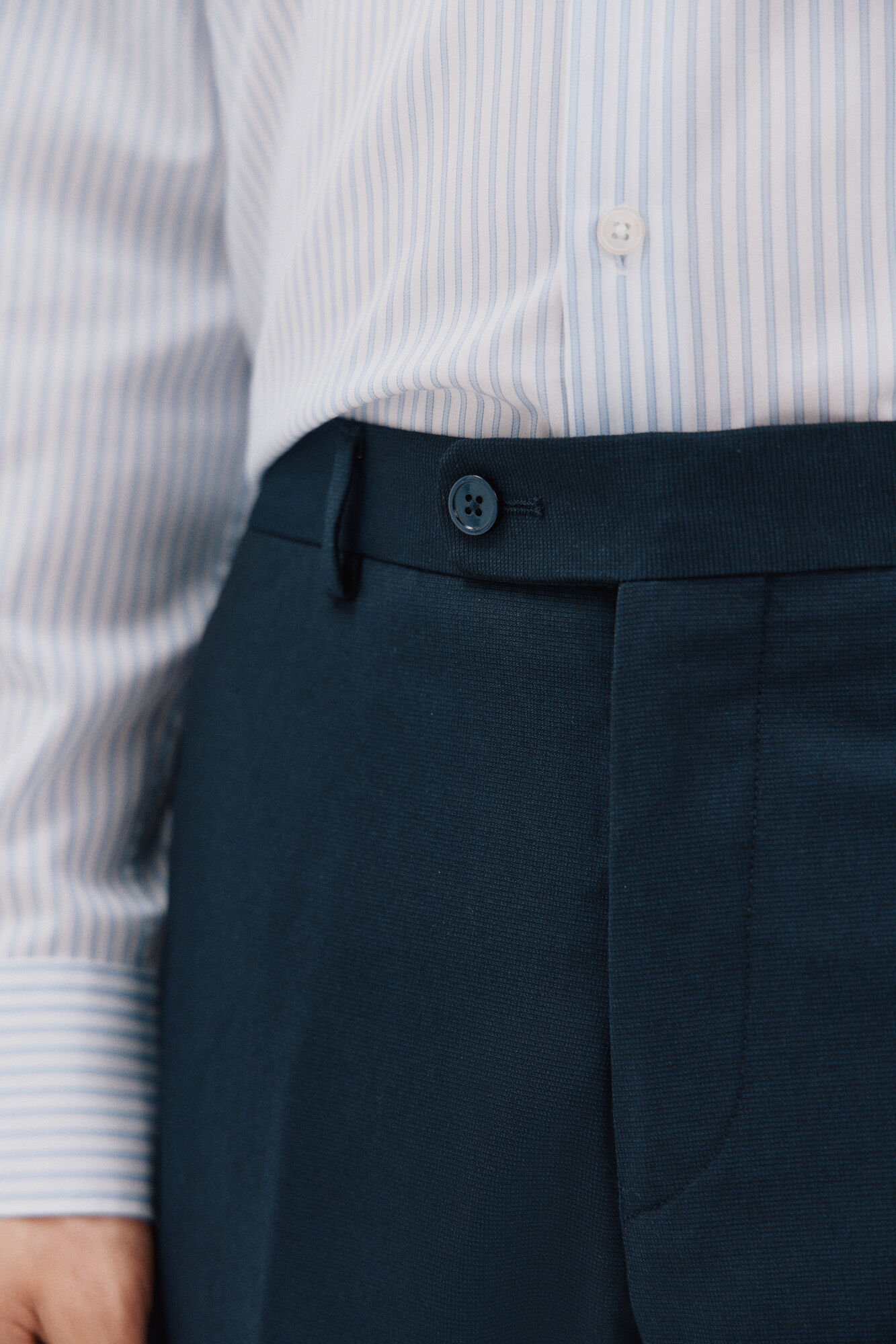 Cortefiel Structured trousers series xxi Navy