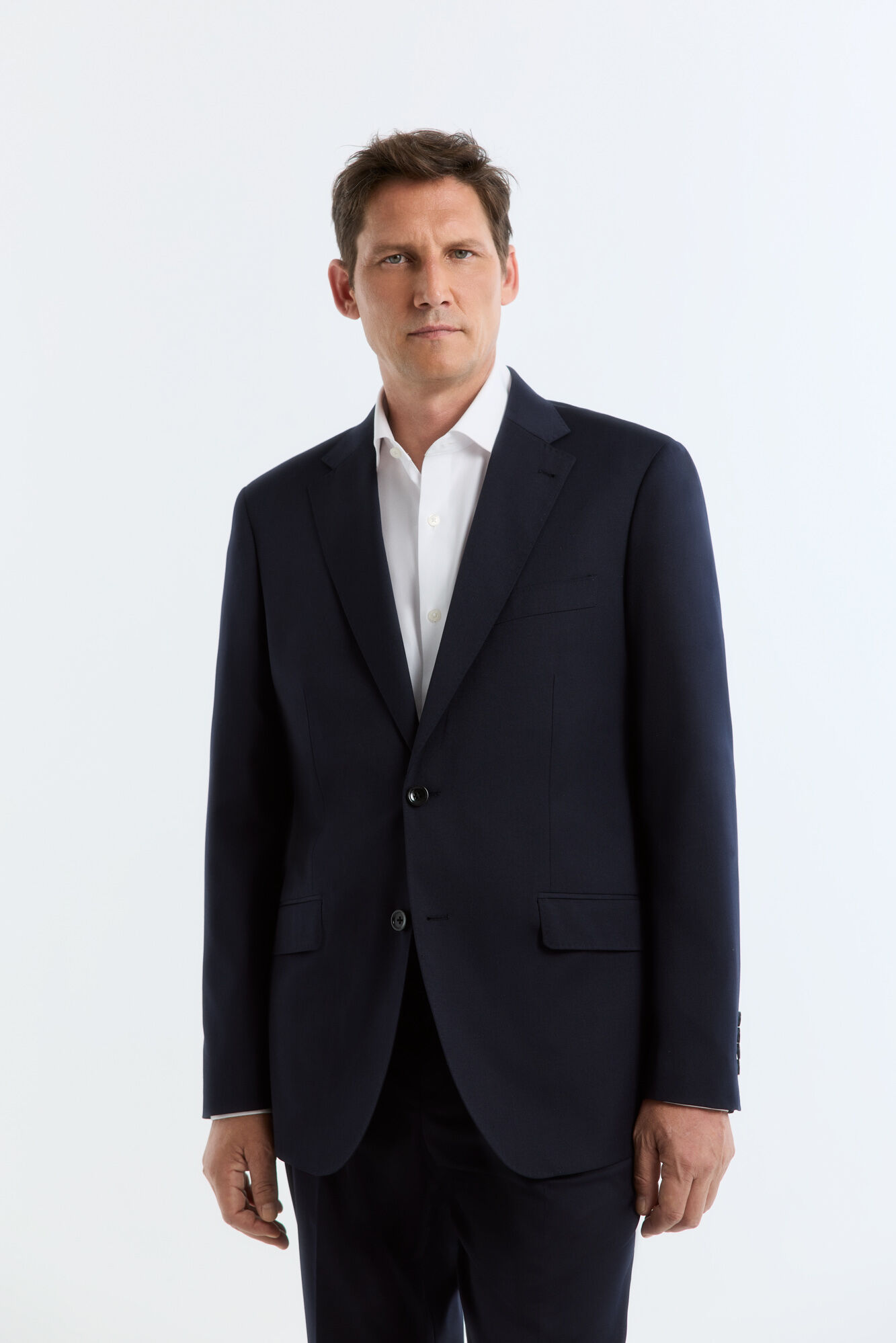 Cortefiel Twill smart fabric blazer