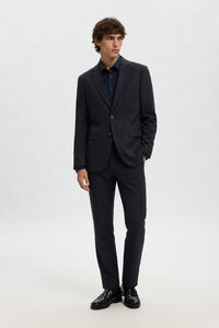 Selected Cal&ccedil;as de fato Slim Fit