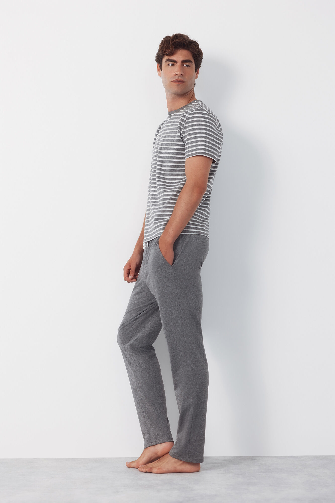 Cortefiel Jersey-knit pyjamas set