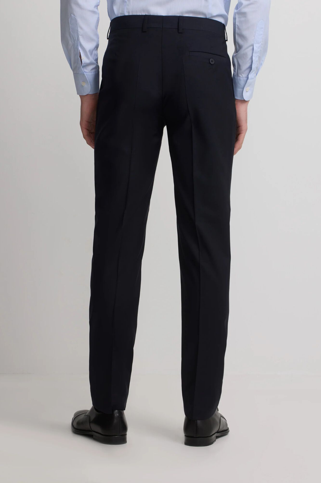 Silbon Cal&ccedil;a de fato cruzada stretch Azul