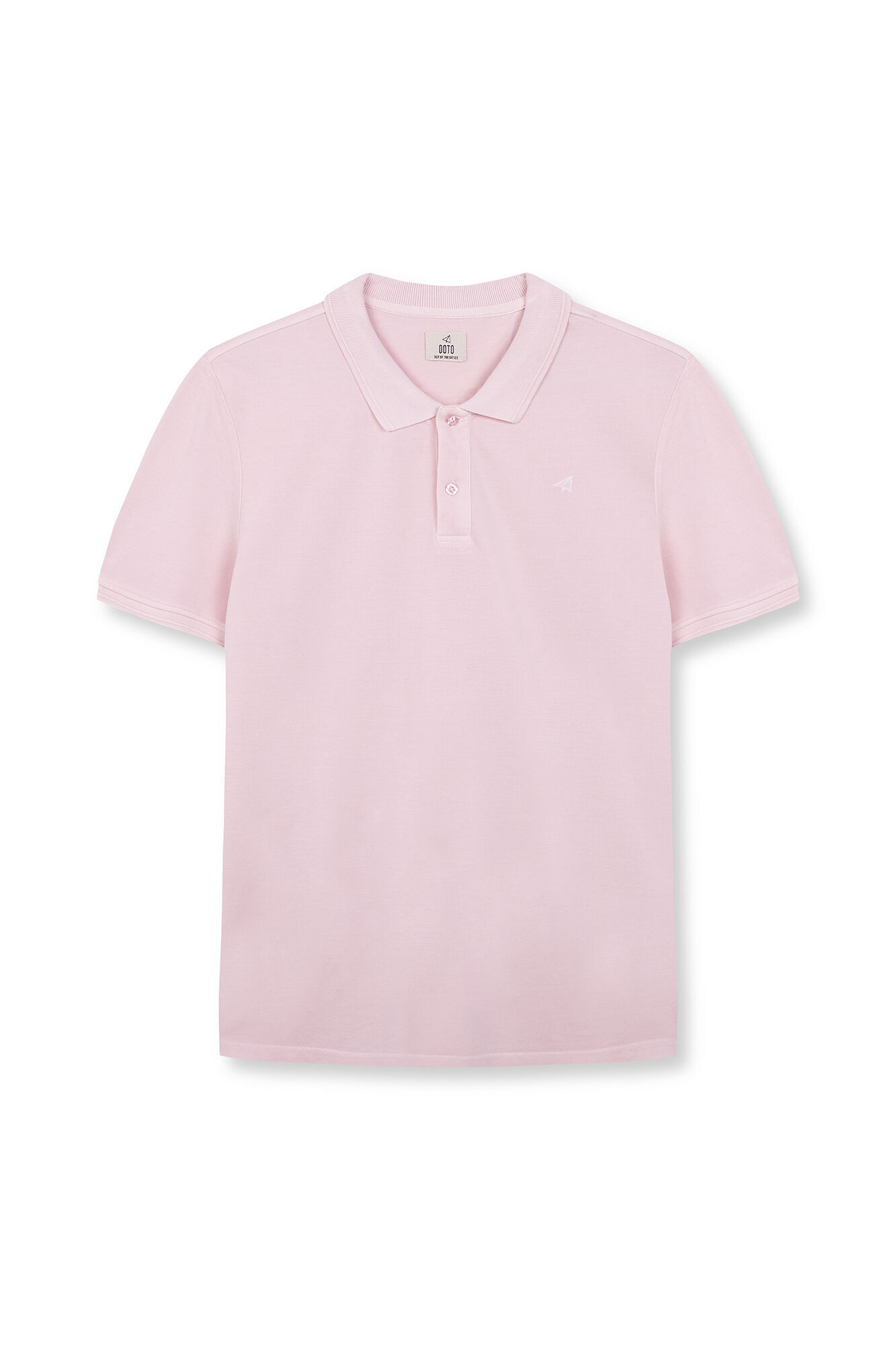 OOTO Polo b&aacute;sico em piqu&eacute; lavado Subiu