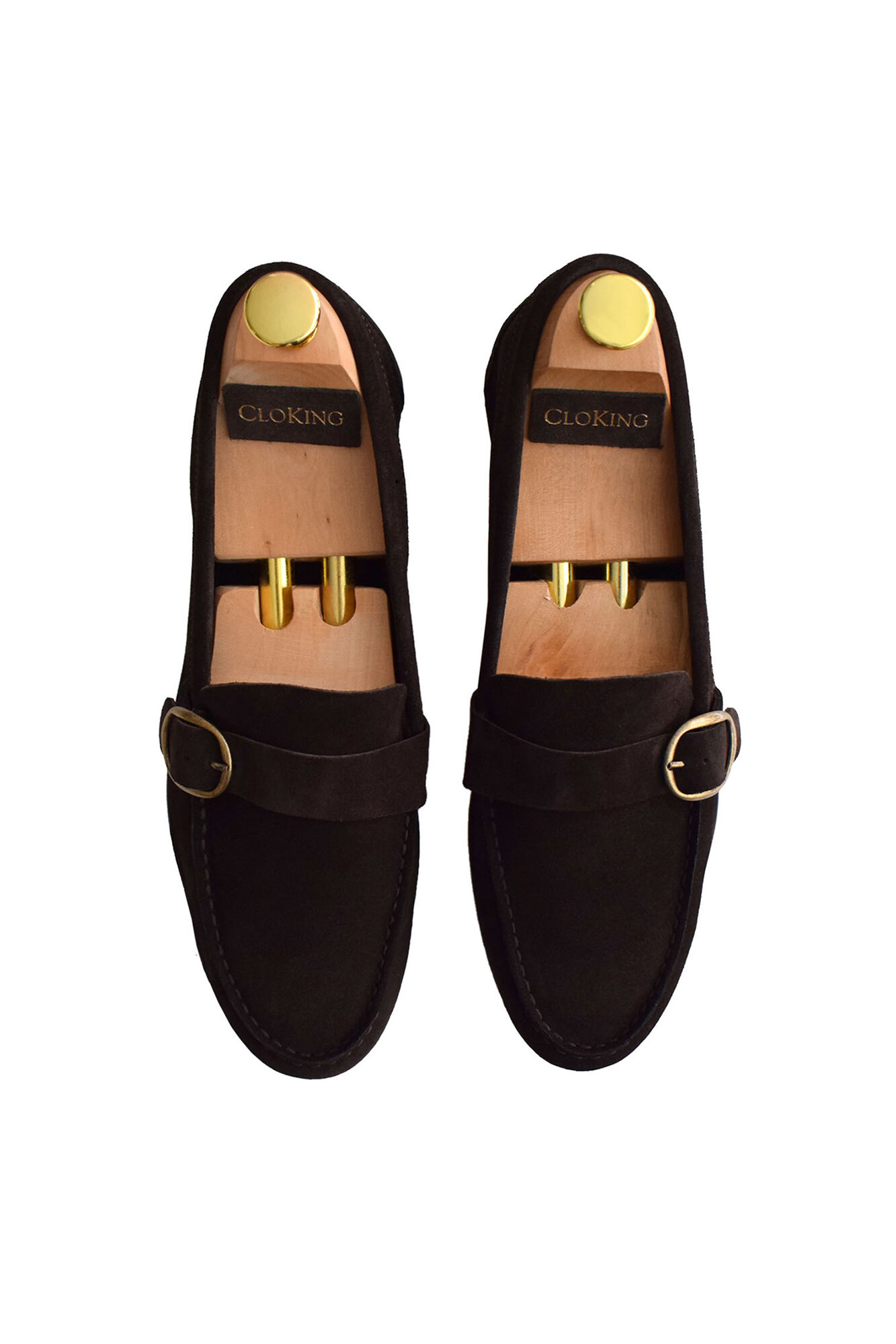 Cloking Sapato Mocassim com Fivela de Camur&ccedil;a