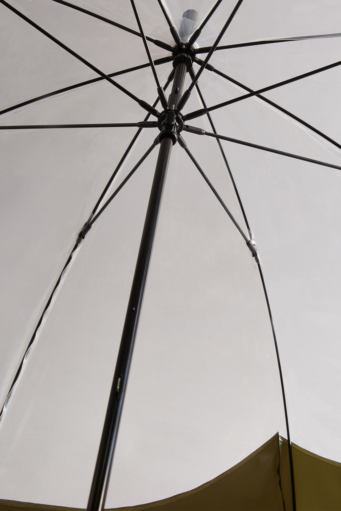 Hunter Orig Weld Moust Bubb umbrella Green