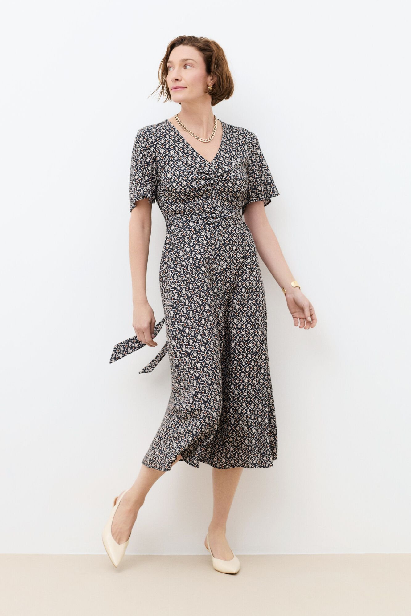 Caroll Vestido comprido Rleila