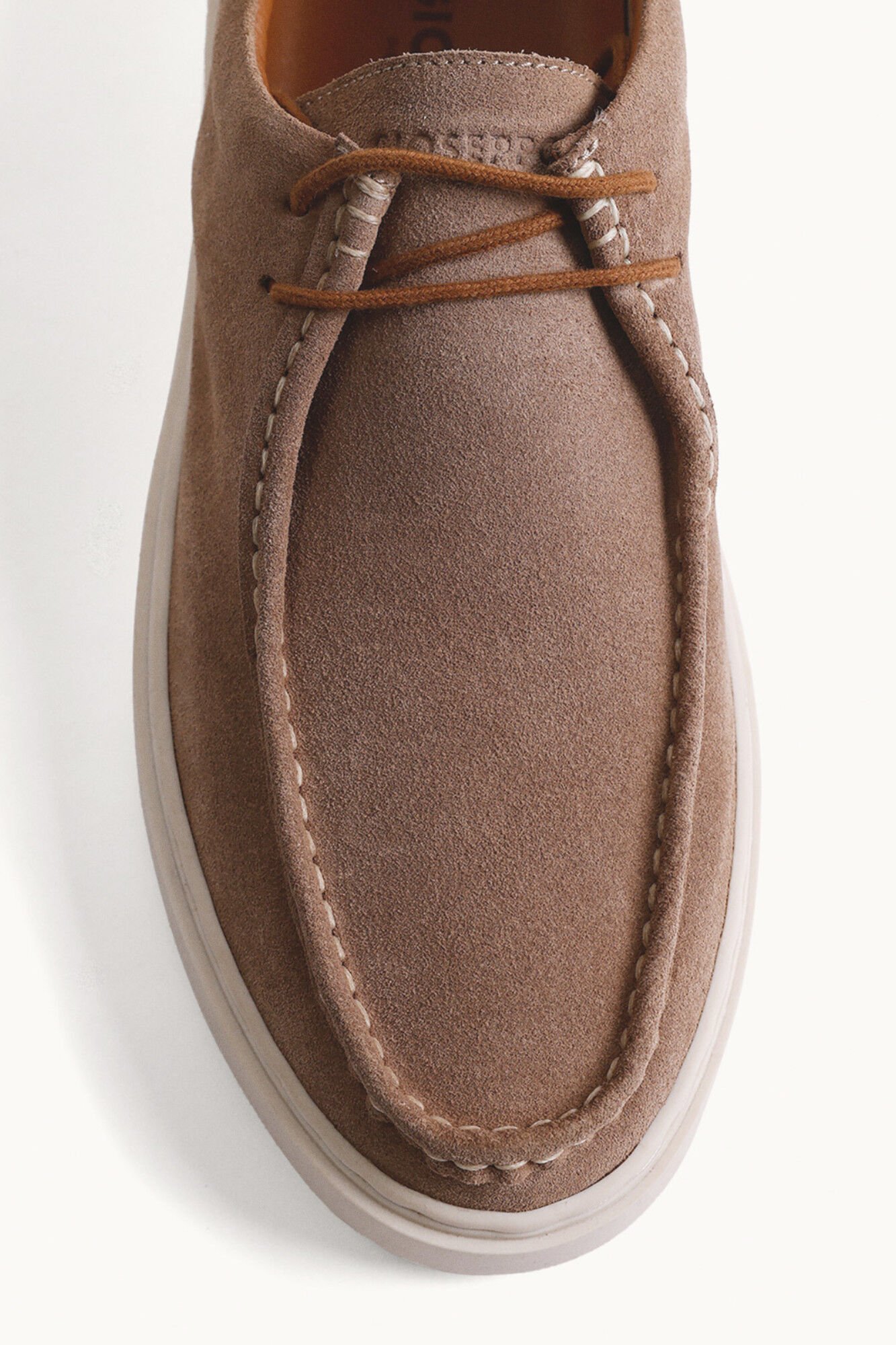 Gioseppo Sapatos estilo wallabees Castanho