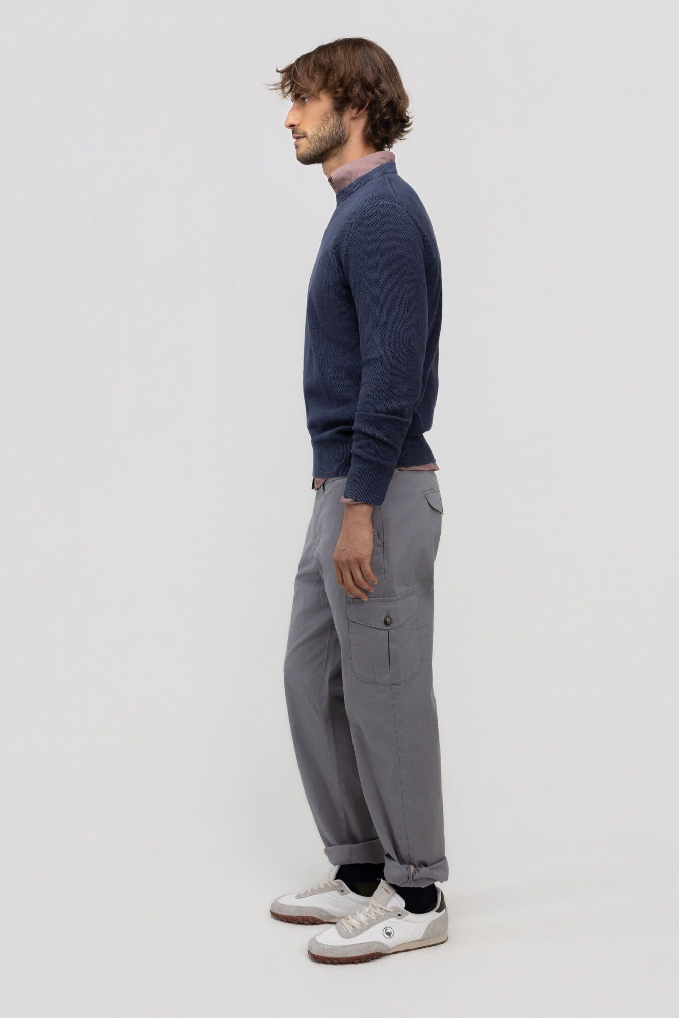 El Ganso Cal&ccedil;a cargo Cinzento