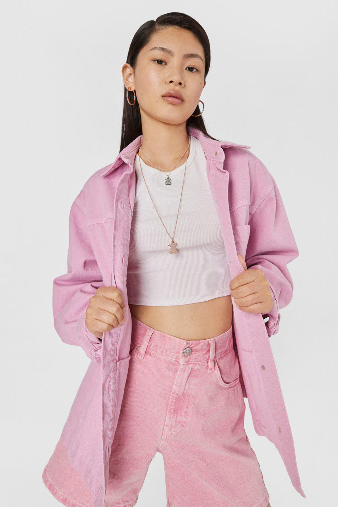 Tous Colgante peque&ntilde;o oso de plata Sweet Dolls Gris