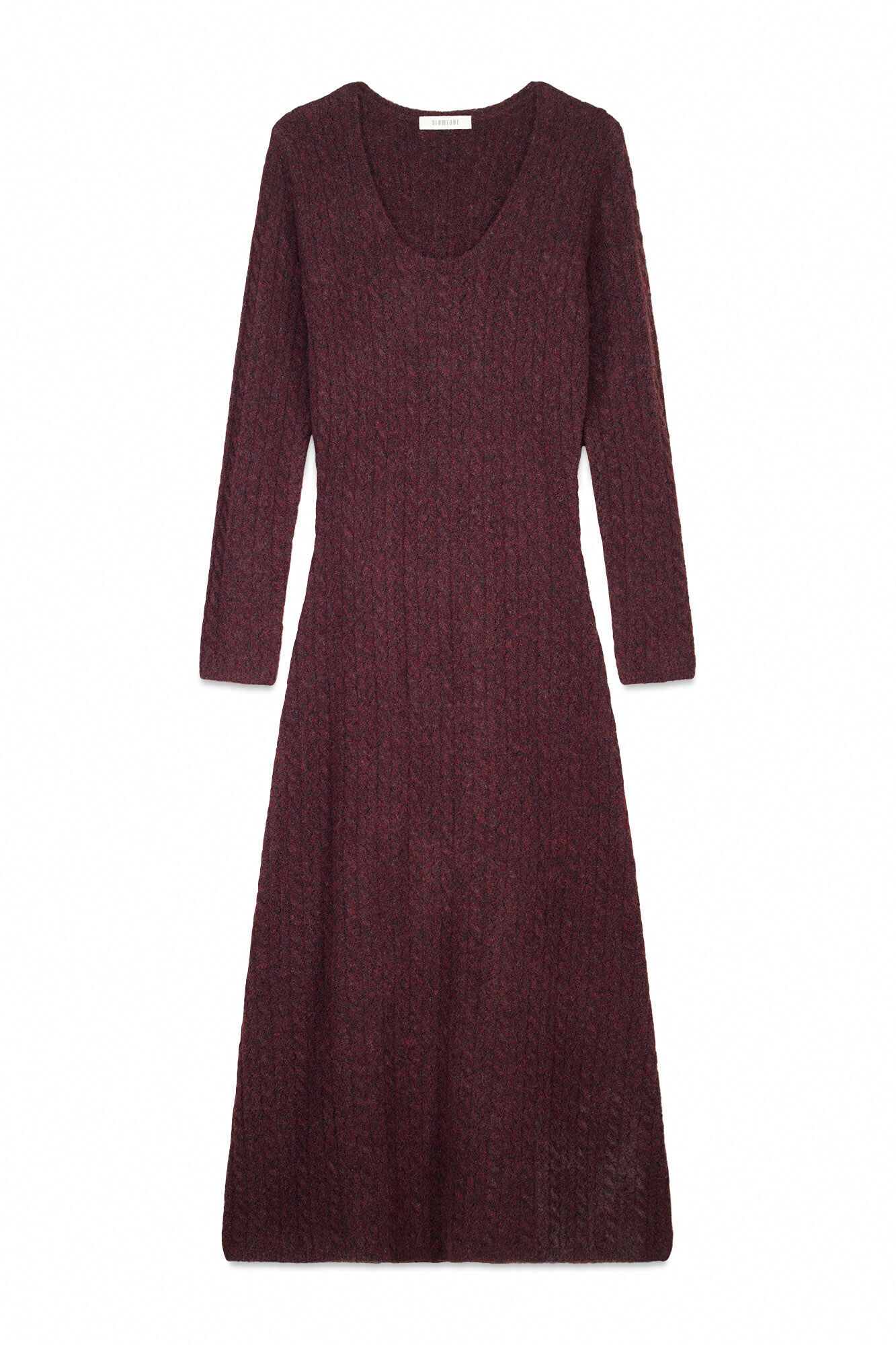 Slowlove Vestido de malha Aranese Granada