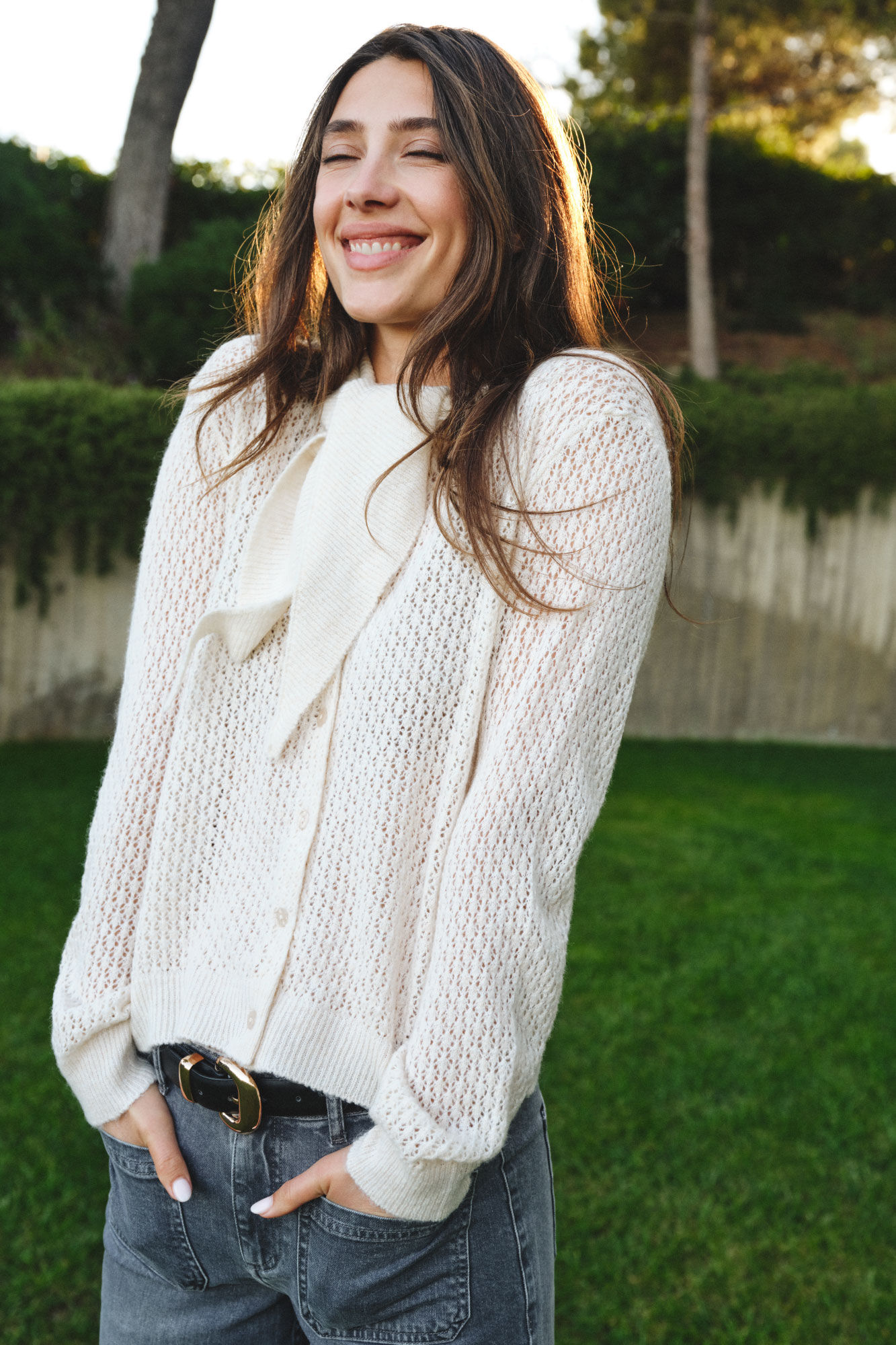 Cortefiel Casaco len&ccedil;o de malha