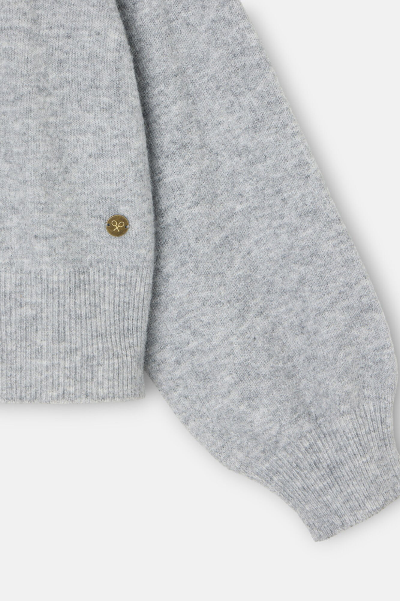 Silbon Camisola de gola polo Cinzento