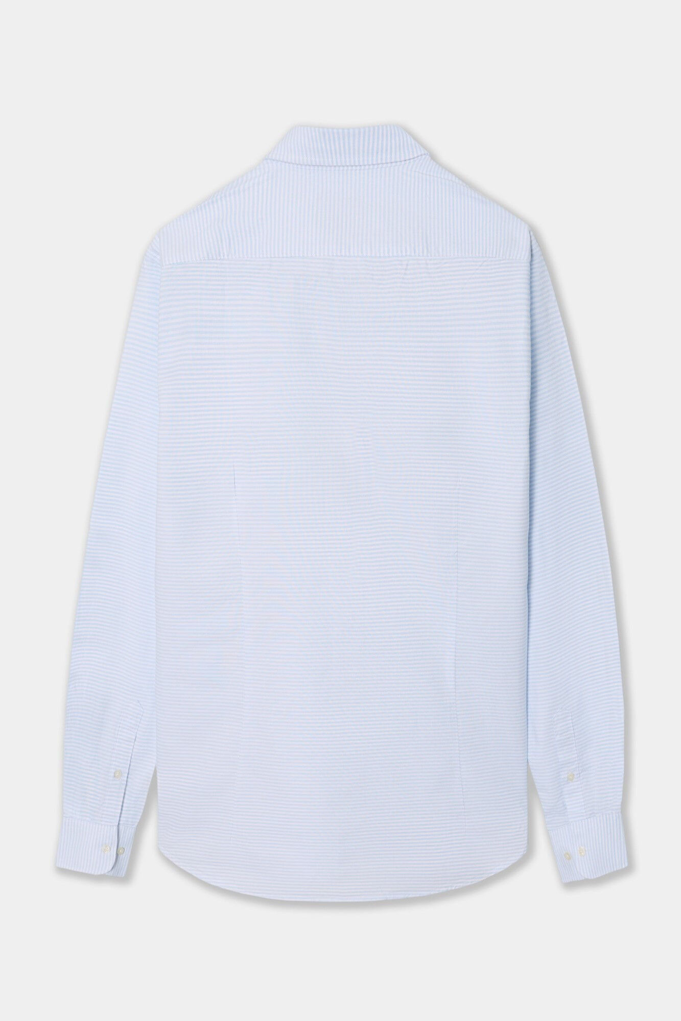 Silbon Camisa sport oxford raya horizontal Azul