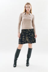 Caroll Camisola gola polo Tostado