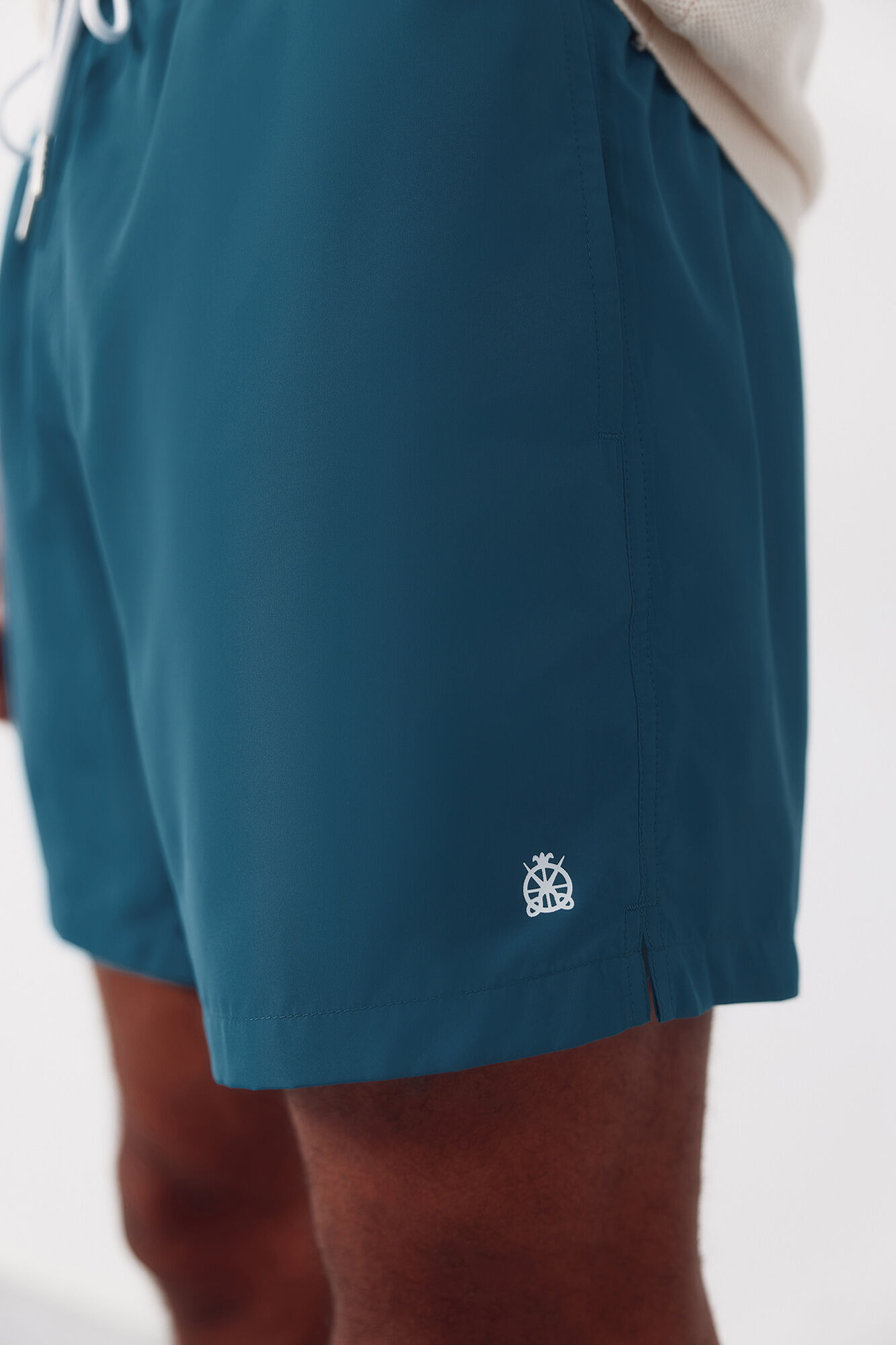 Cortefiel Plain basic swimwear Turquoise