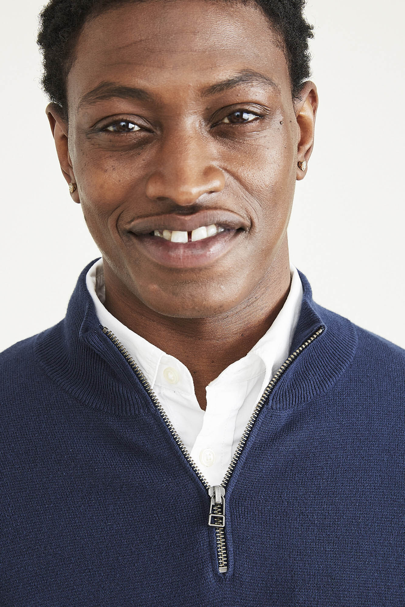 Dockers Su&eacute;ter cl&aacute;ssico Azul