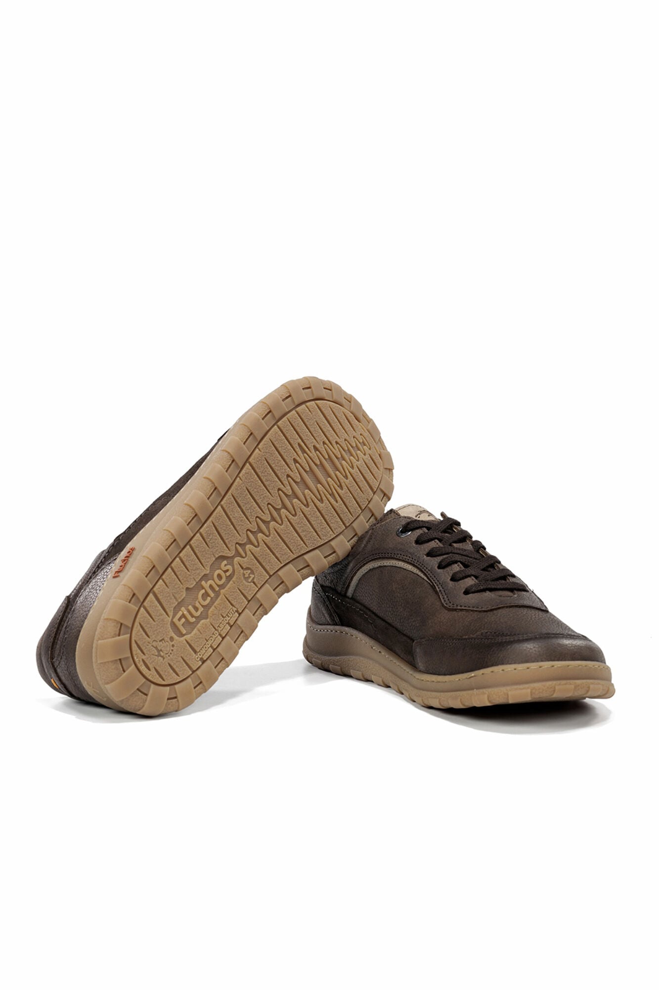 Fluchos Cal&ccedil;ado desportivo Jerry para homem Castanho
