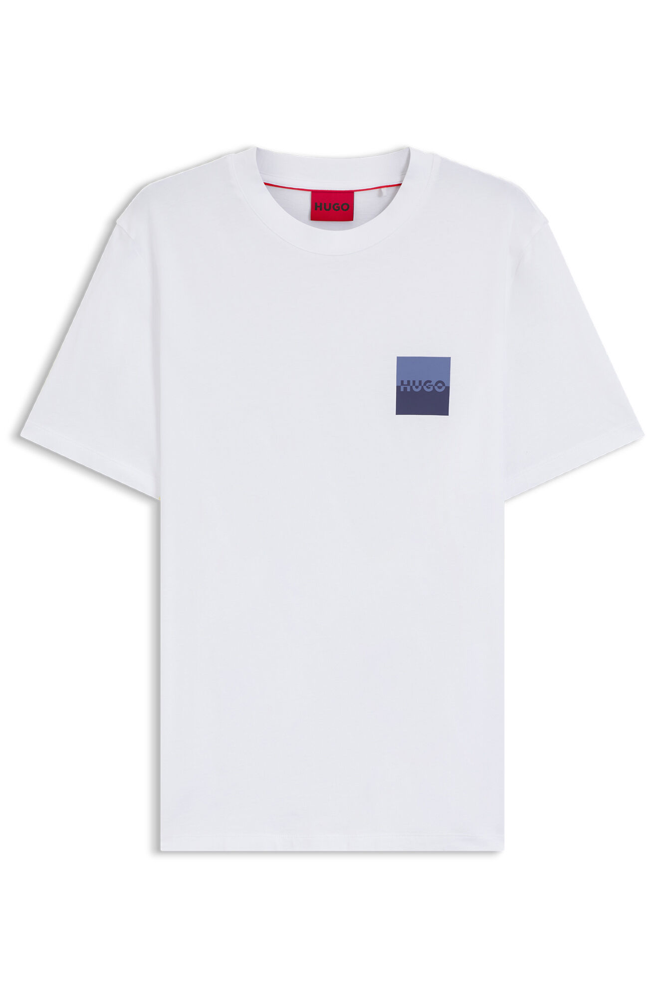 HUGO T-shirt de manga curta Branco