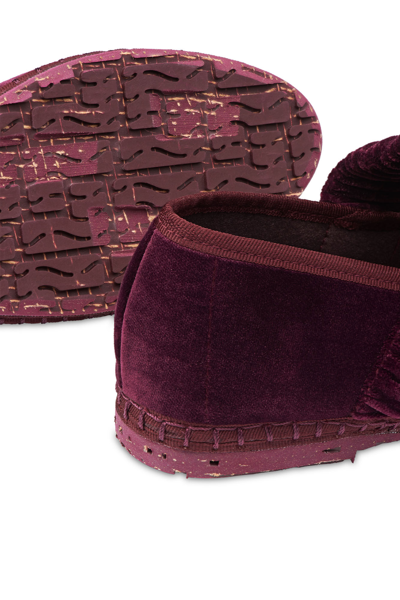 Flabelus Merceditas de terciopelo Vino