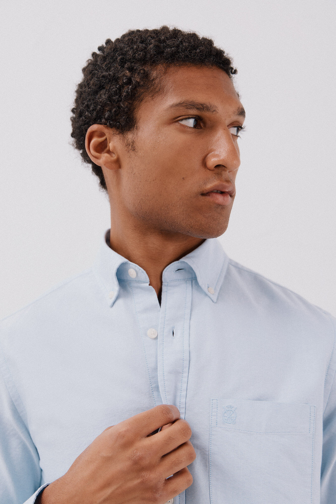 Cortefiel Plain oxford shirt