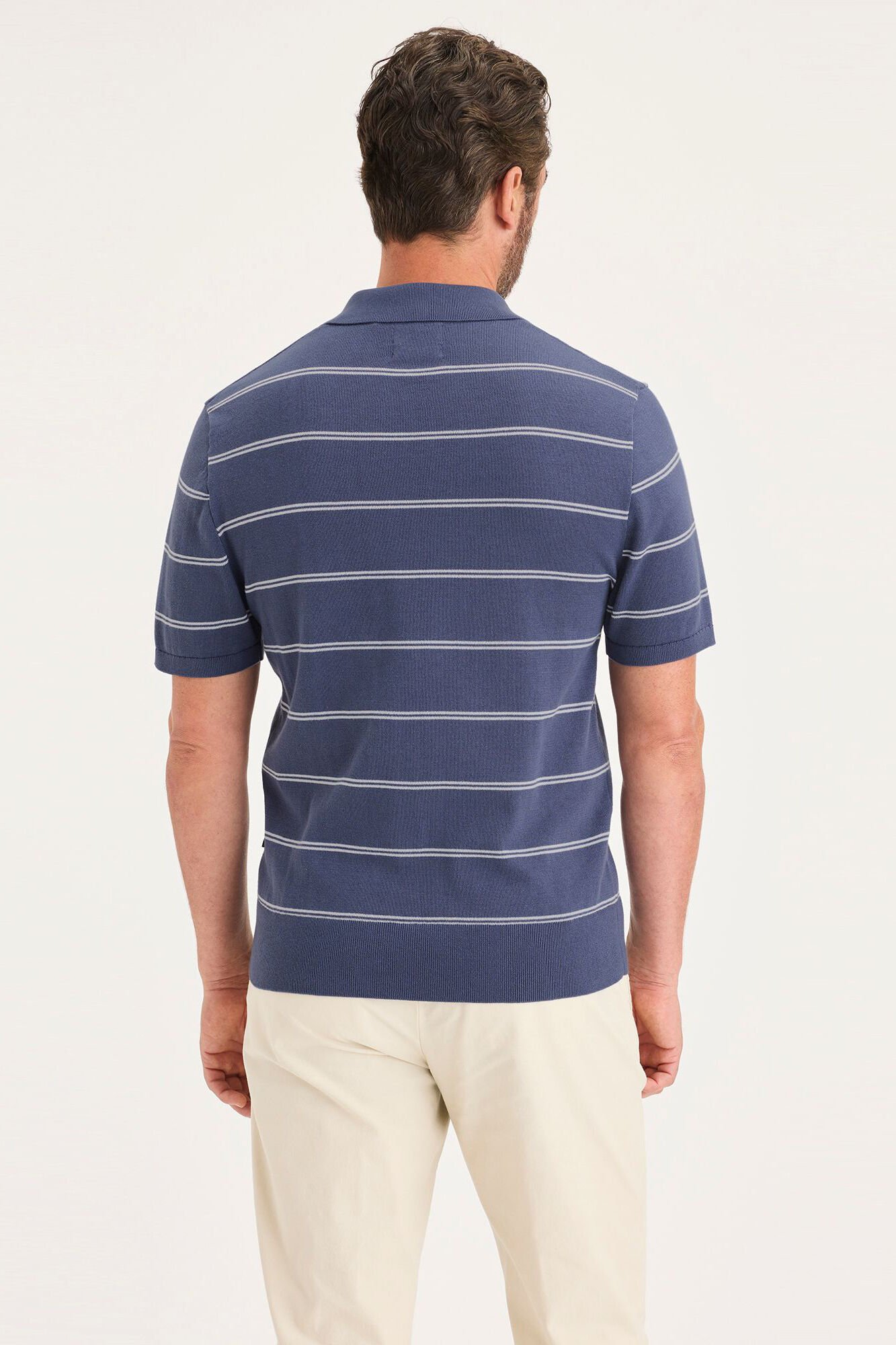 Dockers Polo de manga curta Azul