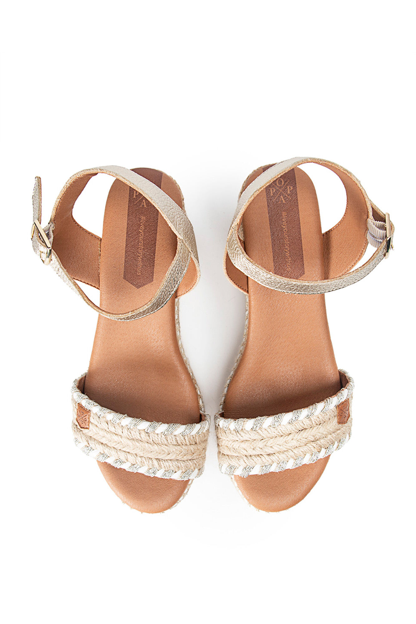 Popa Arambol Sutach jute shoes  Yellow