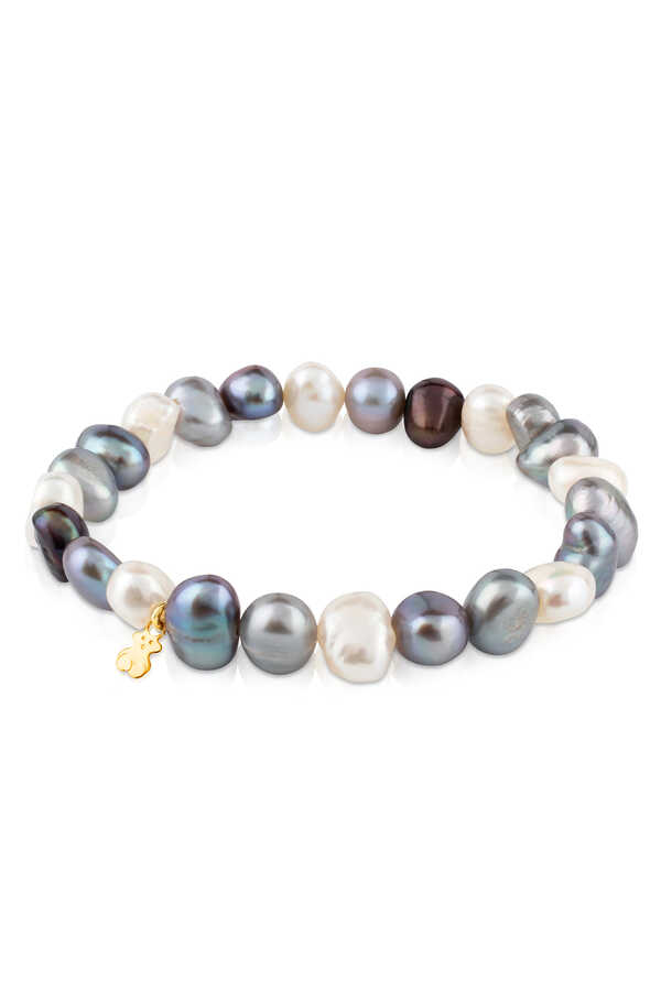 Sweet Dolls gold bracelet with cultured Baroque pearls | Women\'s  accessories | Pedro del Hierro