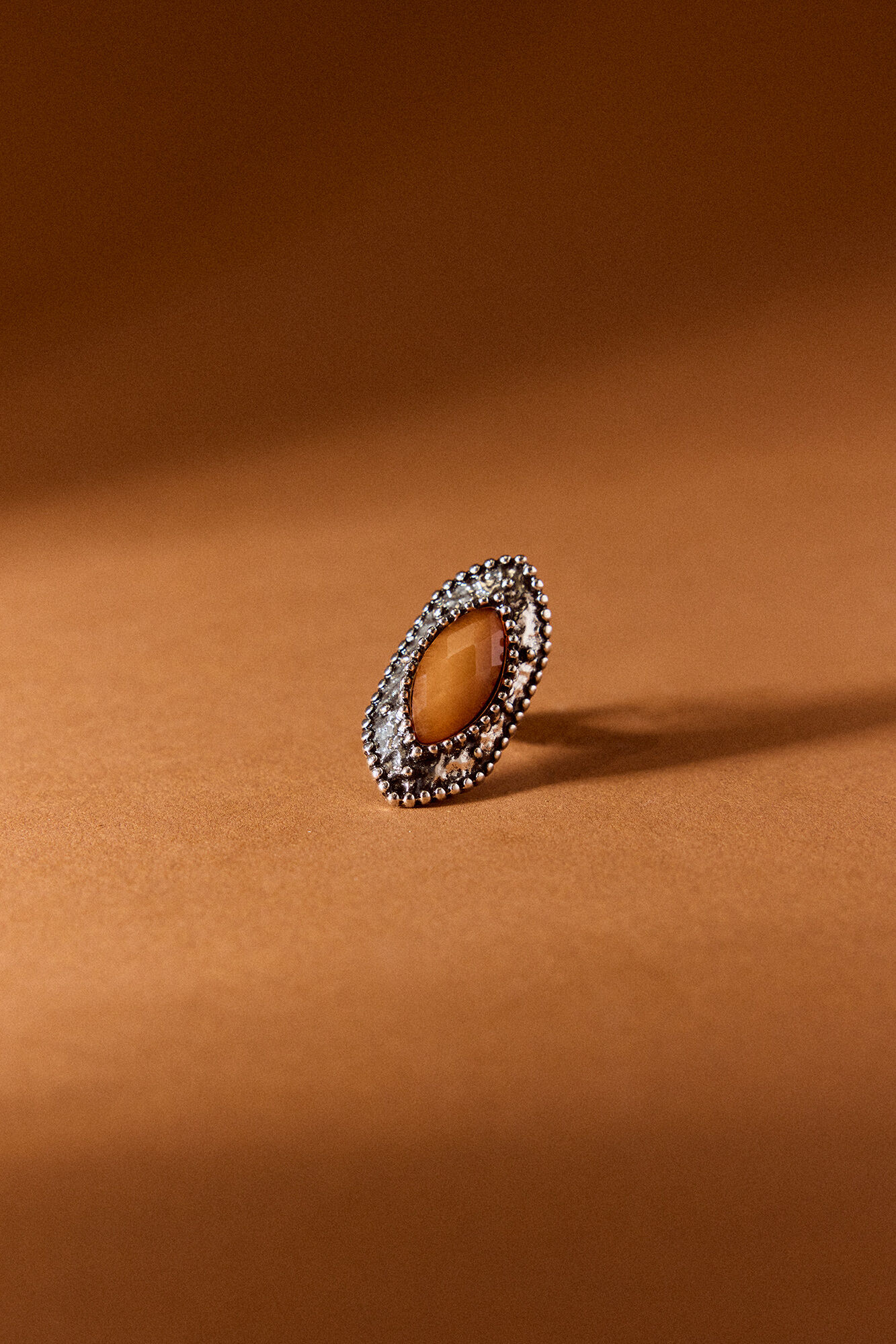 Slowlove Anillo piedra Grey