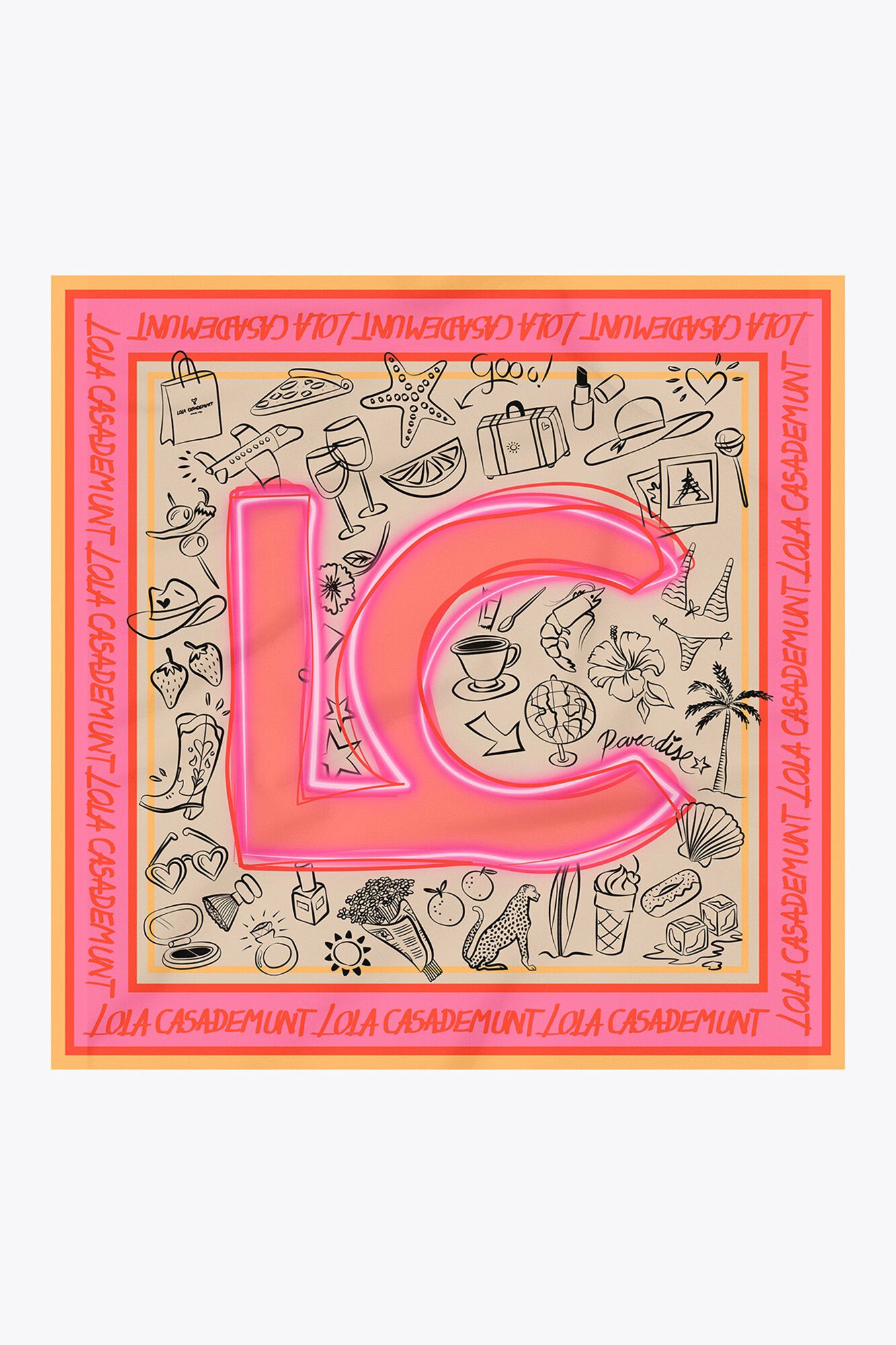 Lola Casademunt Pa&ntilde;uelo satinado