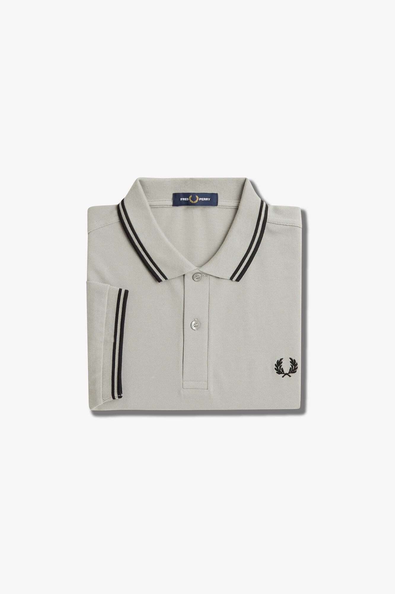 Fred Perry Polo manga corta Gris