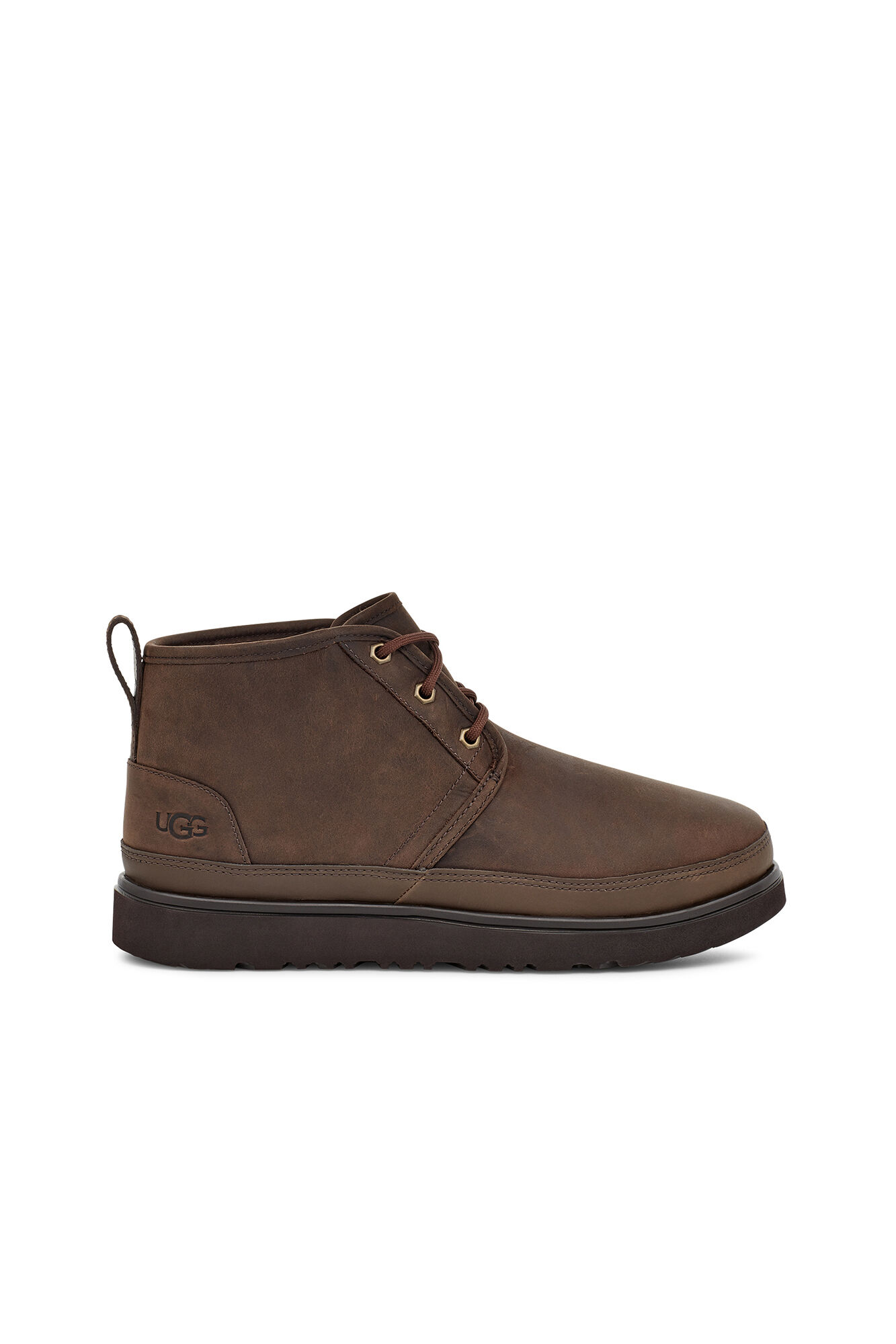 Ugg Bot&iacute;n chukkua con cordones Marr&oacute;n oscuro