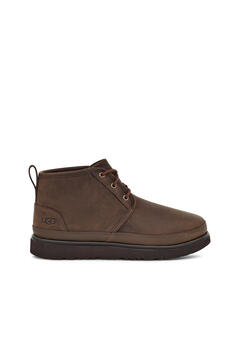 Cortefiel Chukkua lace-up ankle boots Dark brown
