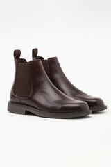 Cortefiel Amos Chelsea boots Dark brown