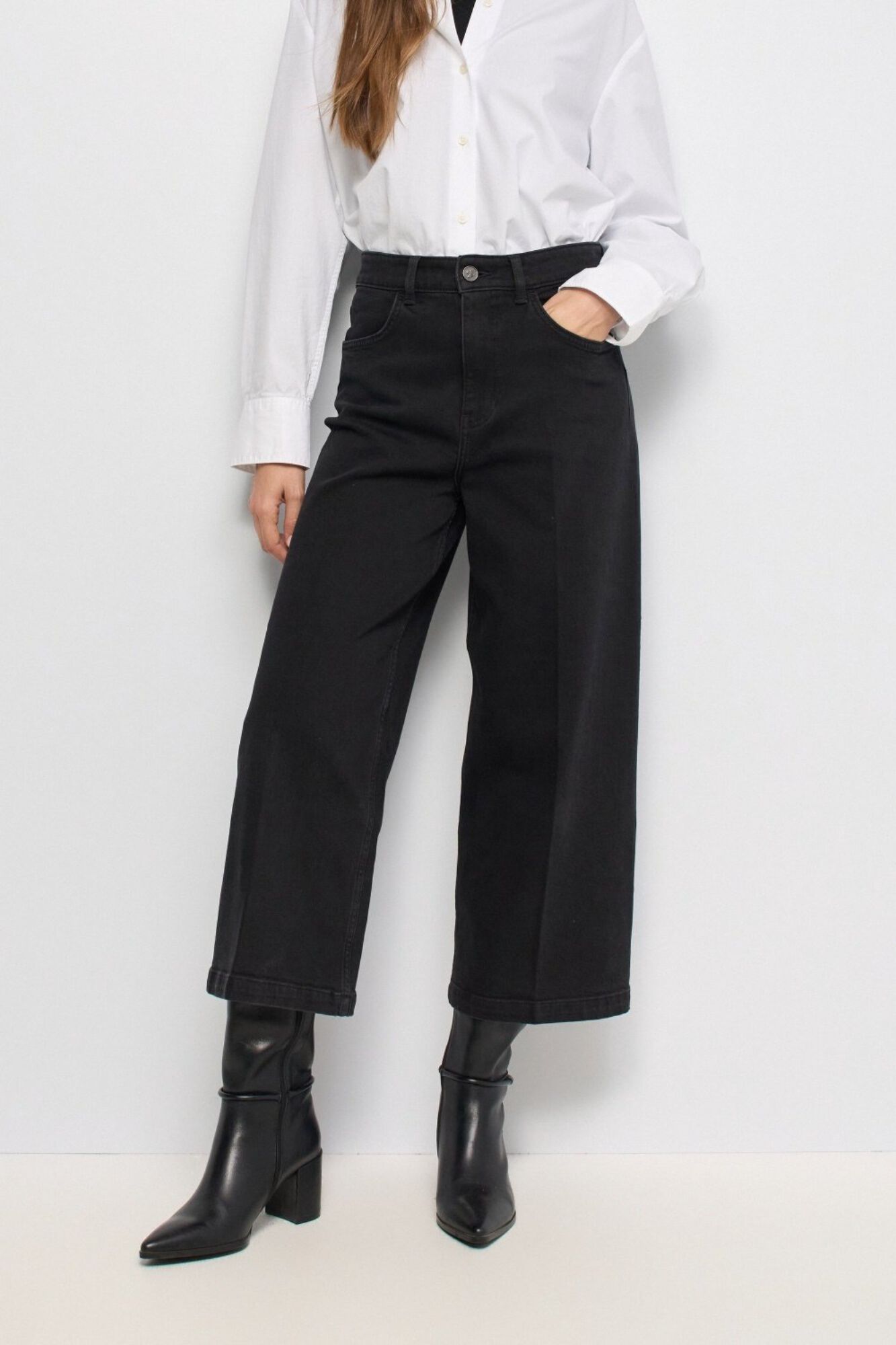 Salsa Jeans Jeans culotte Preto