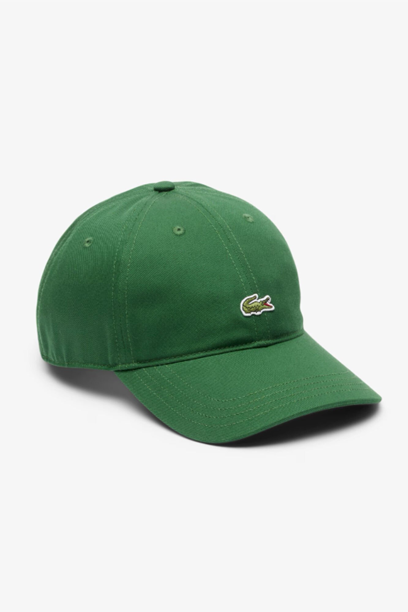 Lacoste Gorra unisex de sarga de algod&oacute;n org&aacute;nico