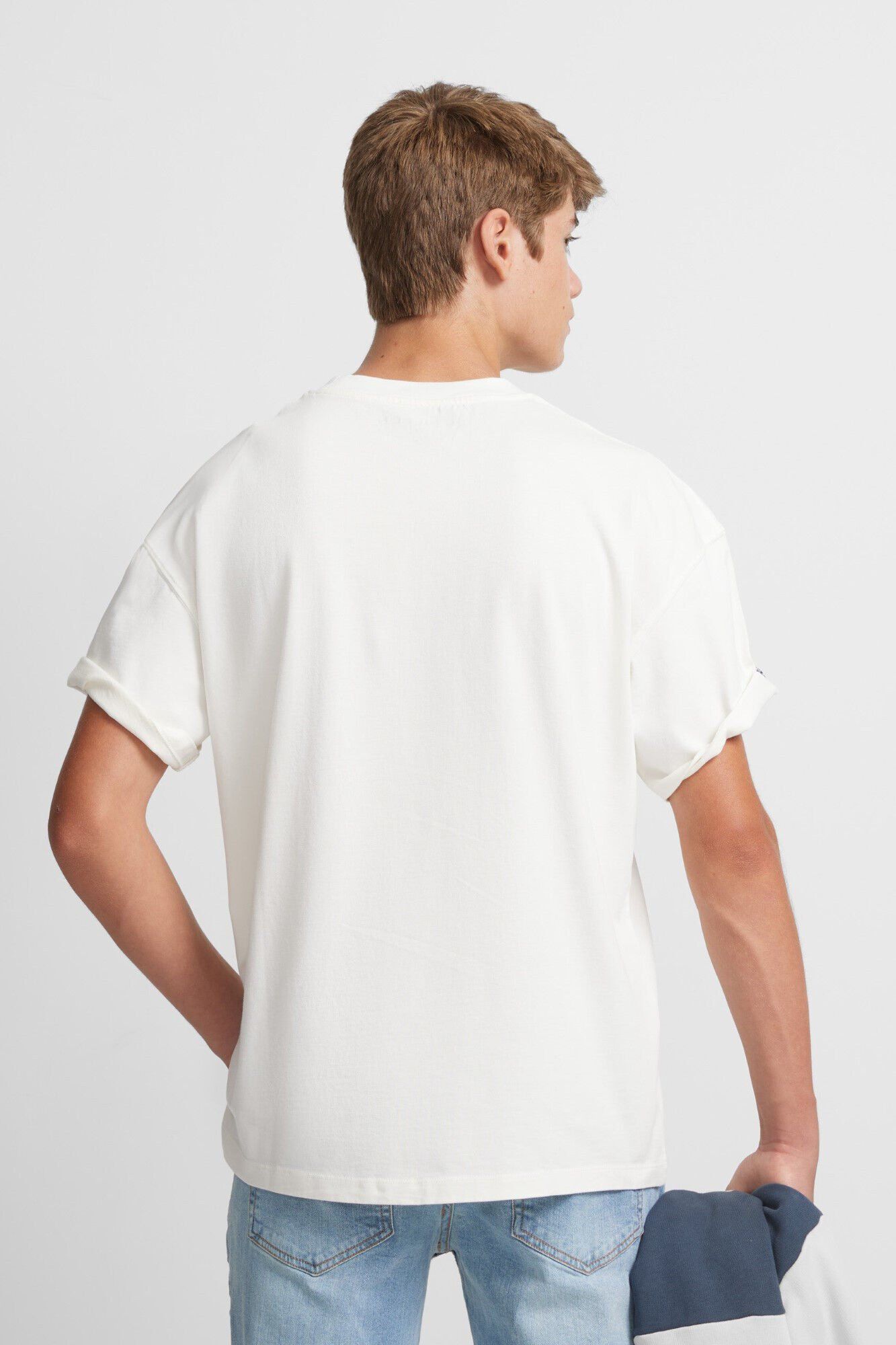 Silbon Camiseta special fit classic heritage Beige