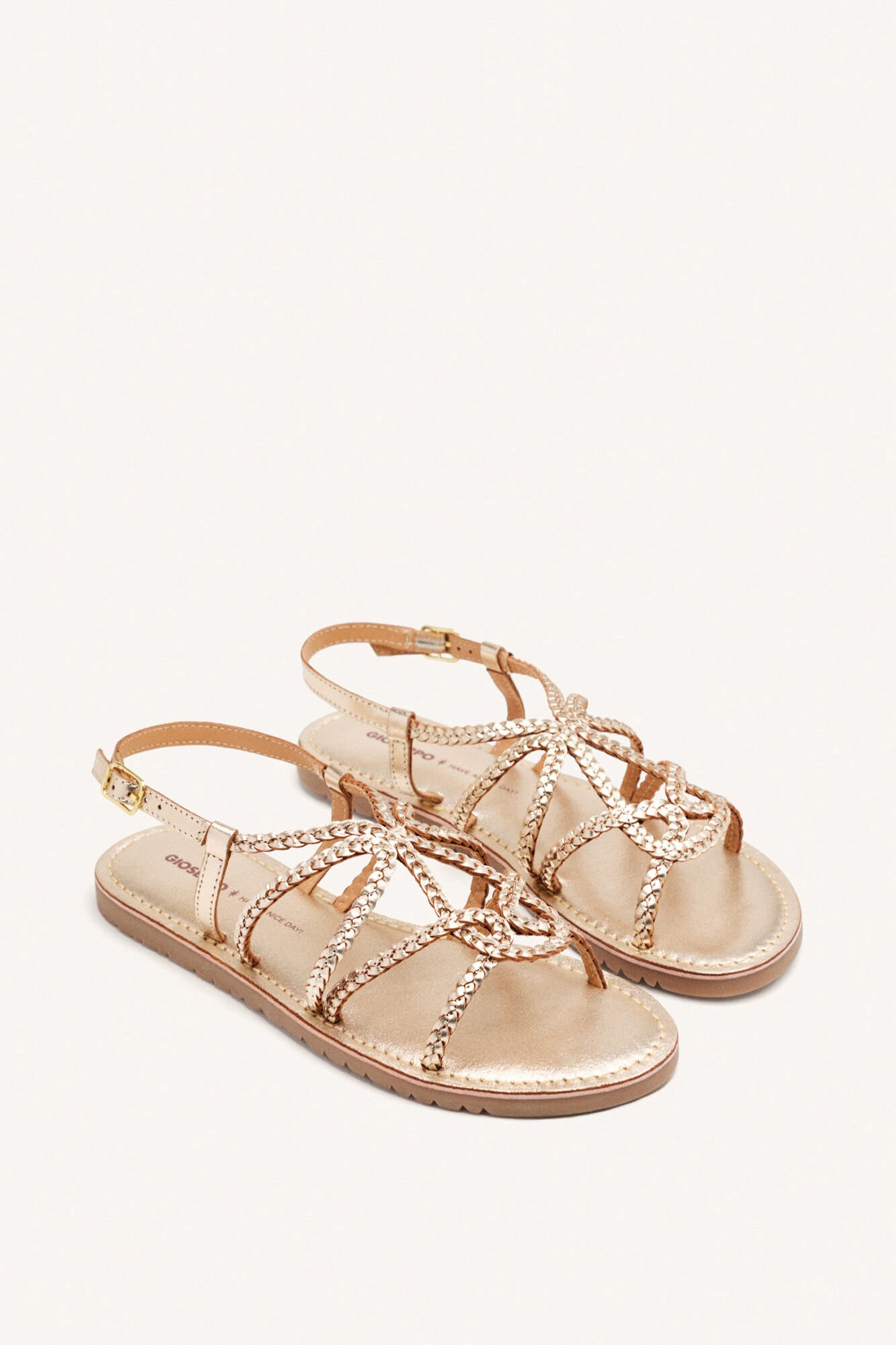 Gioseppo Sandalias piel trenzada orland