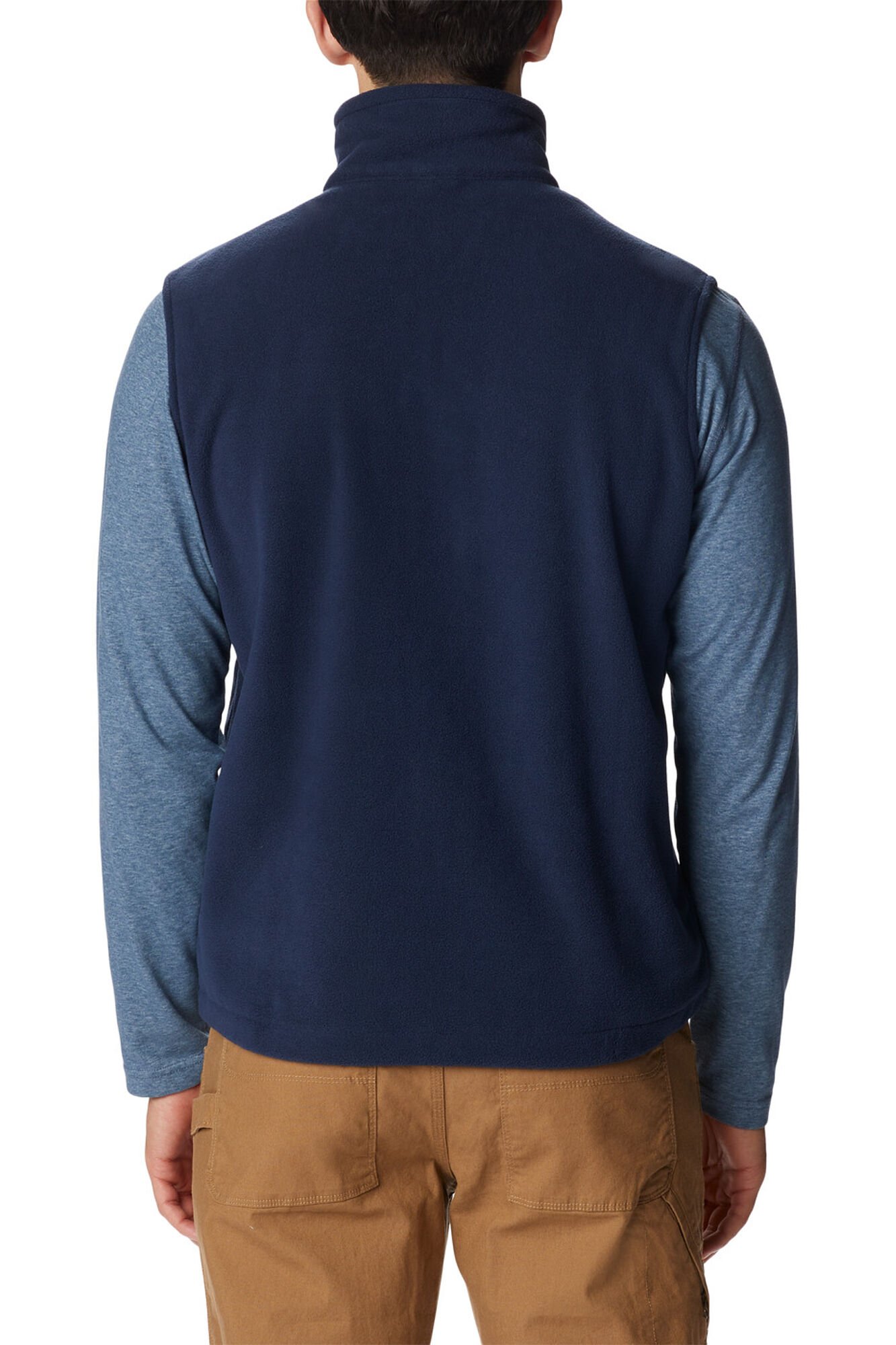 Columbia Chaleco de forro polar Columbia Fast Trek&trade; para hombre Azul marino