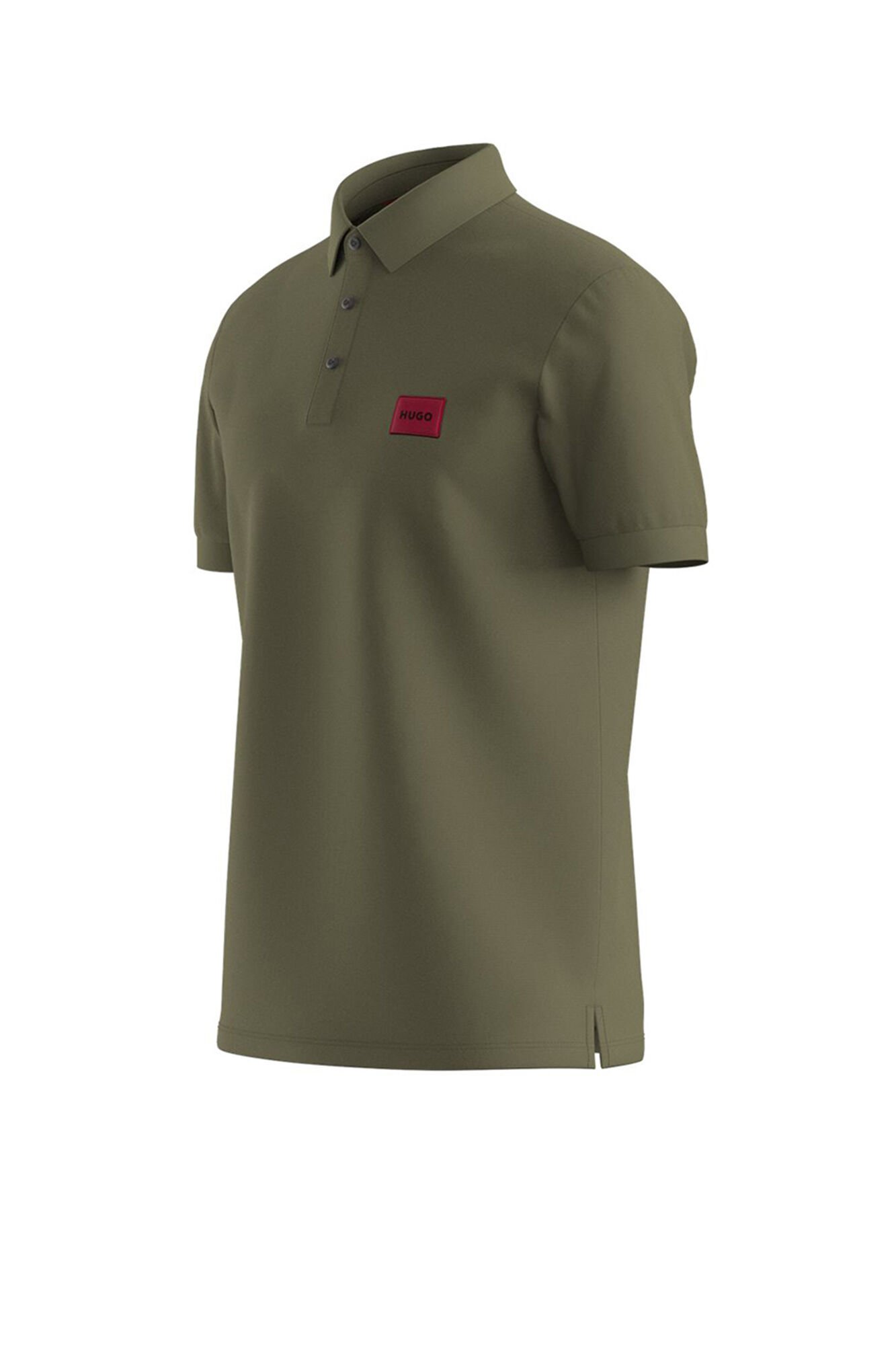 HUGO Polo de manga curta Verde