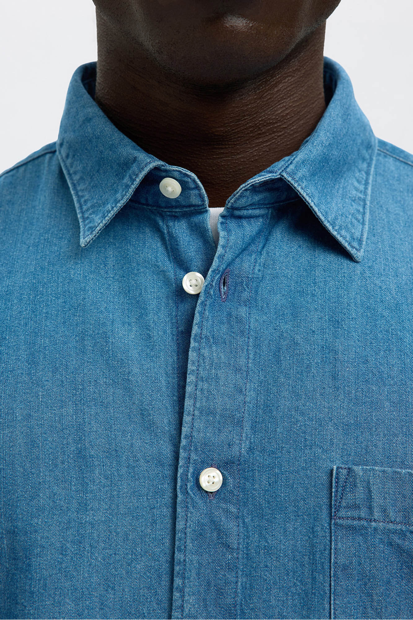 Selected Camisa algod&atilde;o org&acirc;nico