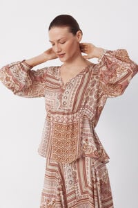 Cortefiel Printed blouse