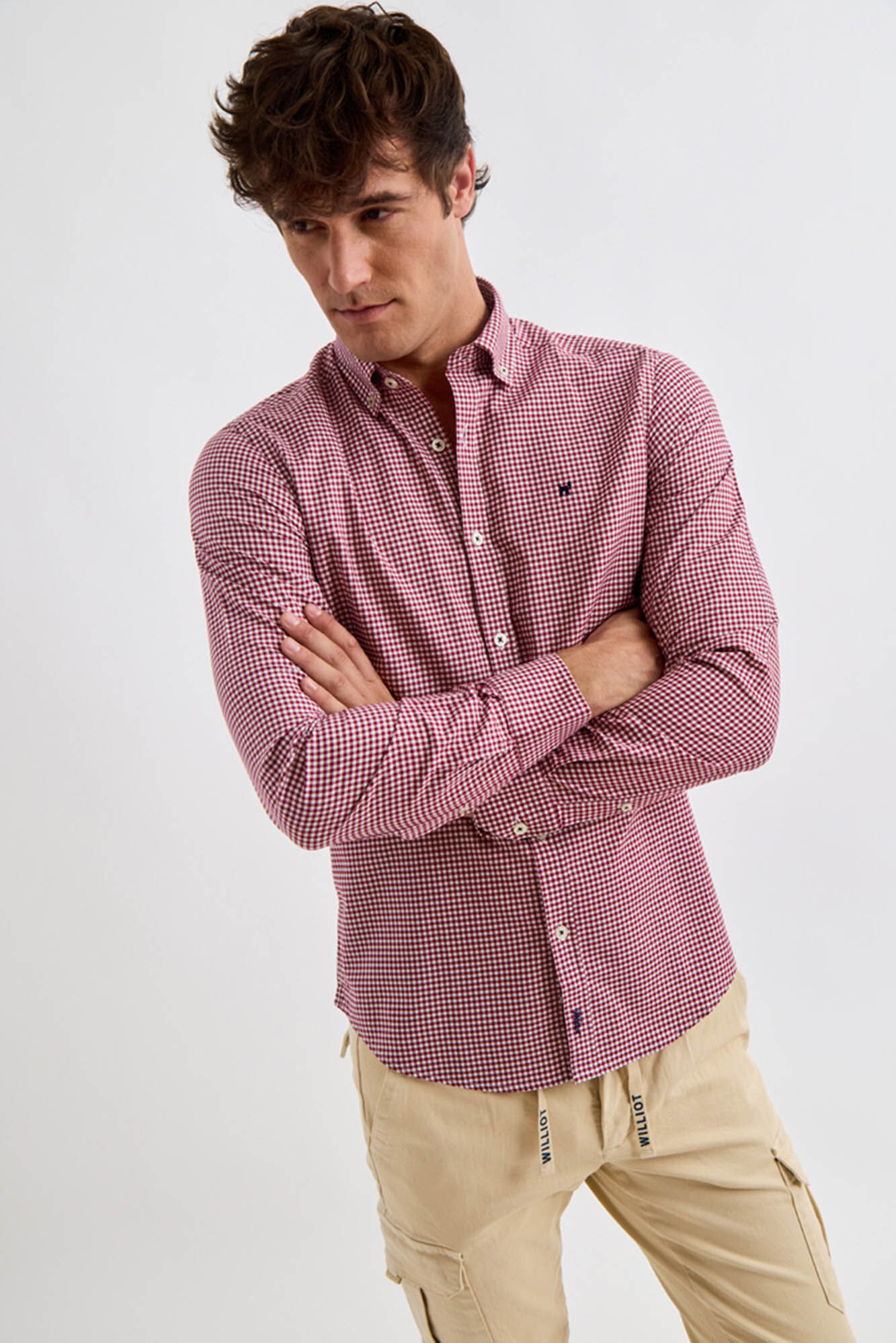 Williot Camisa Vichy Vermelho